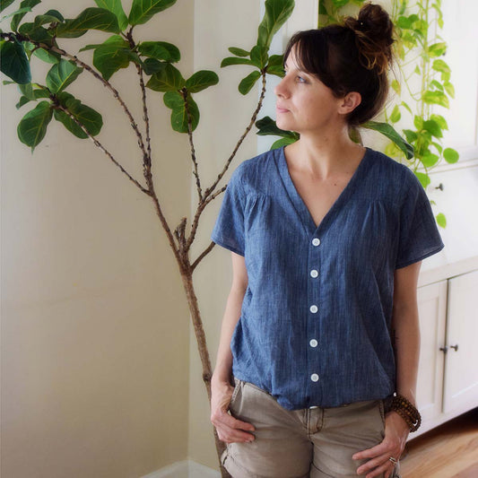 Aida Top Paper Pattern - Sew Liberated - Simplifi Fabric